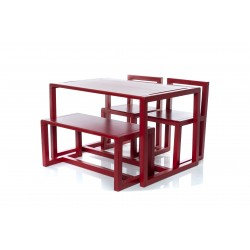 Love in Masa Set Kırmızı Love in Masa Set Kırmızı